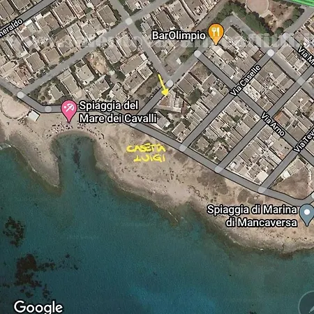 Dom wakacyjny Casetta Sulla Spiaggetta Marina di Mancaversa